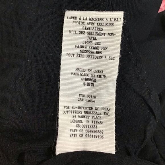 Free People Printed Strapless Mini Dress Fleur Du Jour Off Shoulder Embroidered - Picture 10 of 14